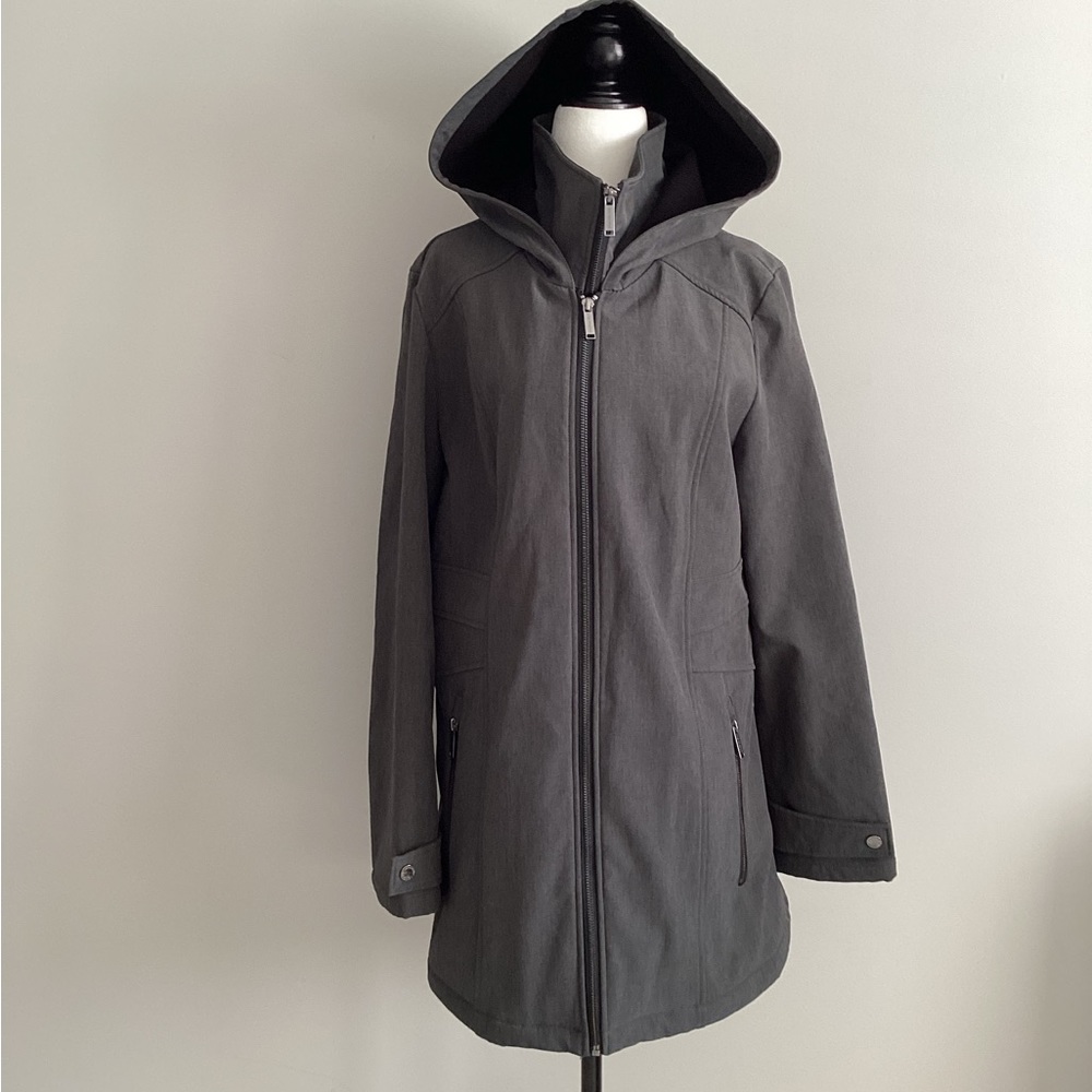 London Fog Hooded Spring/Fall Jacket, Size M